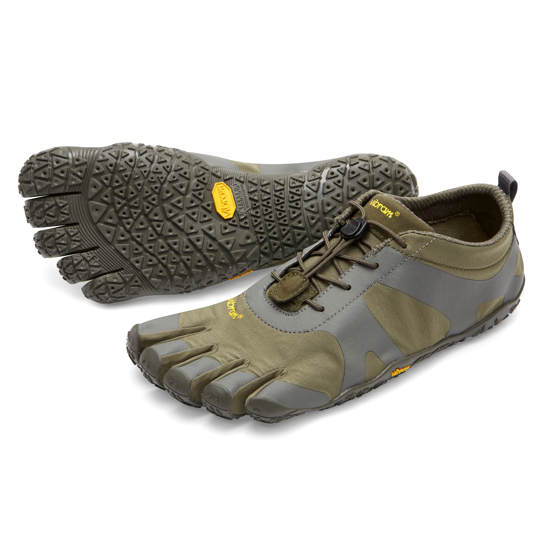 Vibram Men's V-Alpha Outdoor Hiking Shoes Trail 5 Fingers Mega Grip Trainers