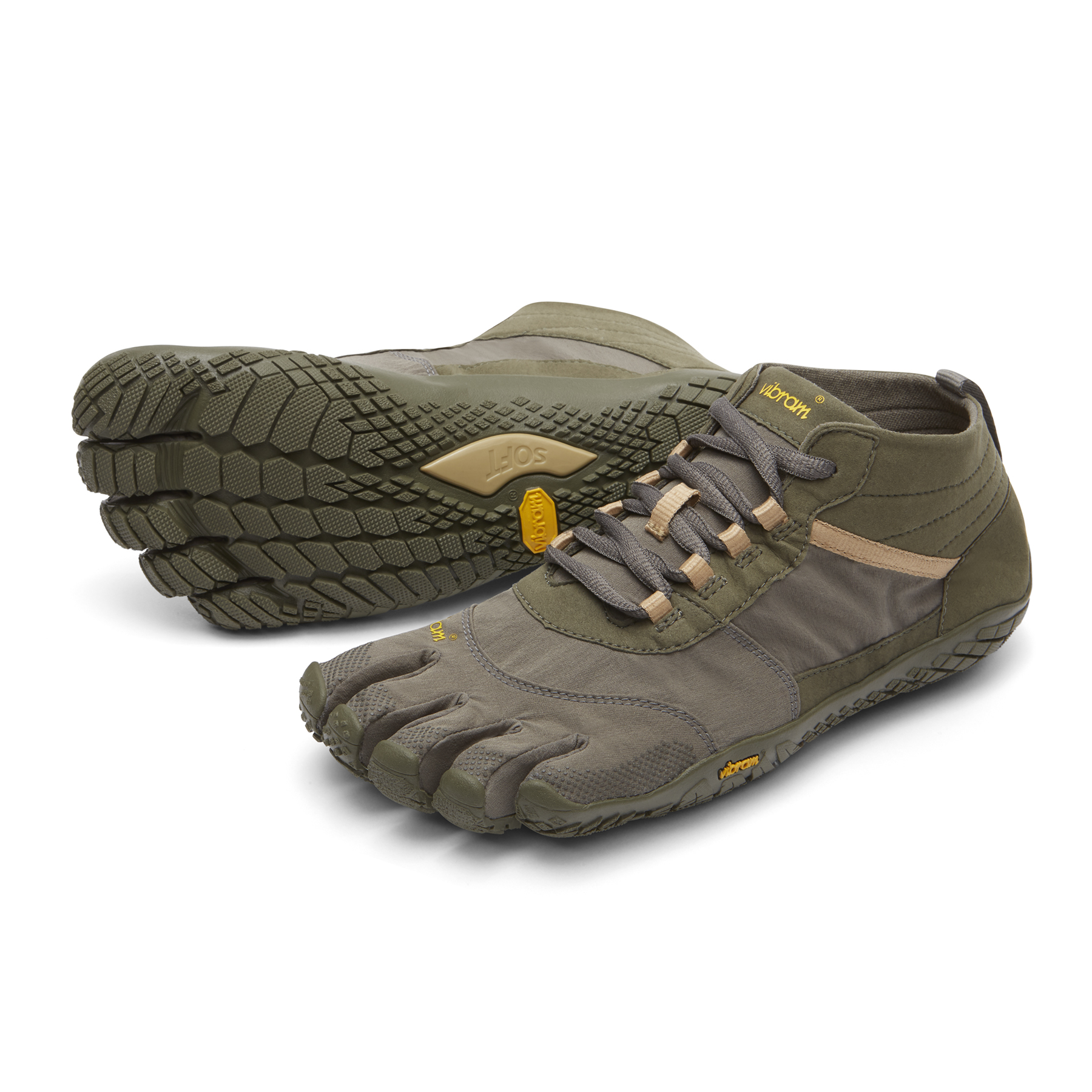 Vibram V-Trek Mens Outdoor Trail Five Fingers Mega Grip Shoes Trainers SALE 