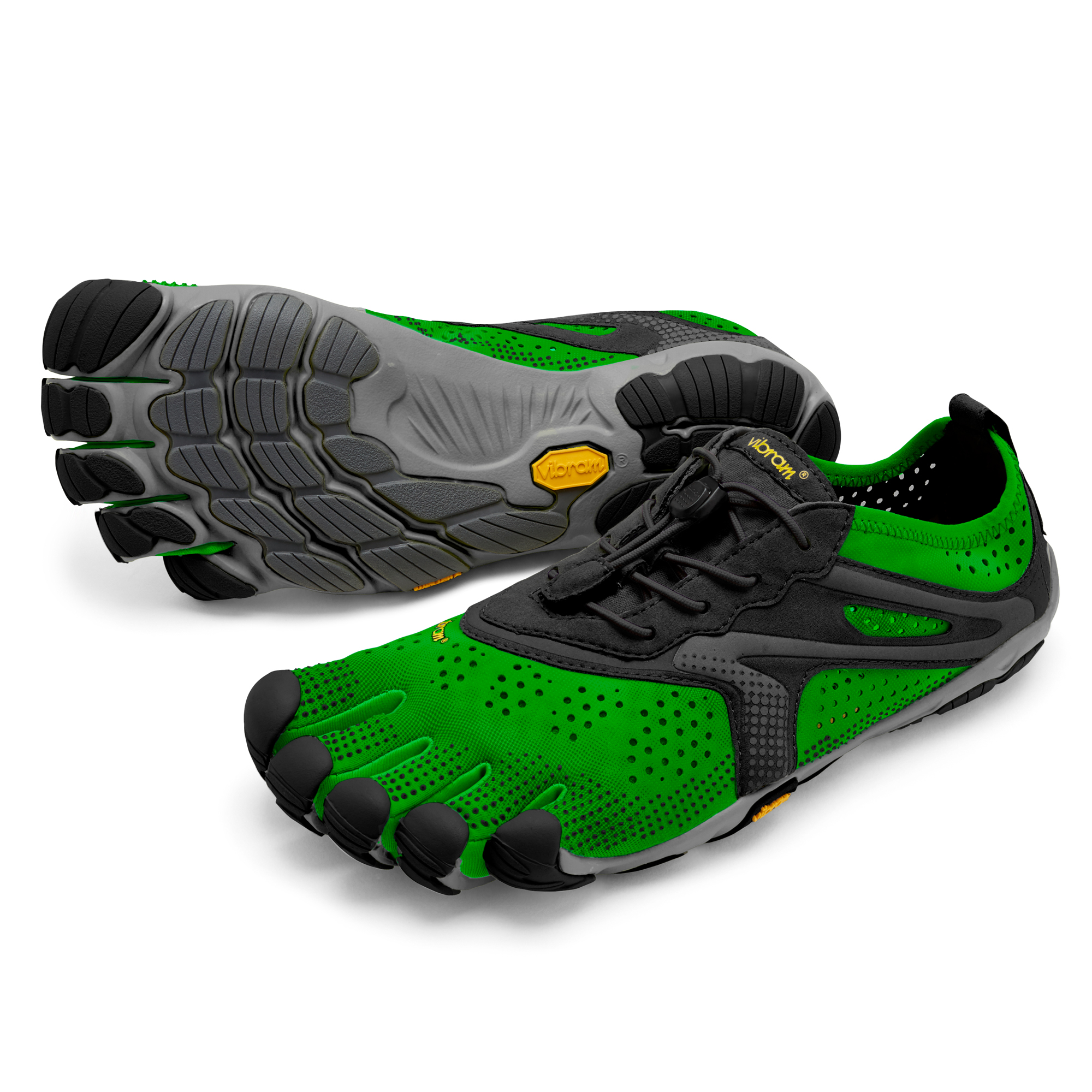 Green Vibram FiveFingers V-Run Womens Running Shoes
