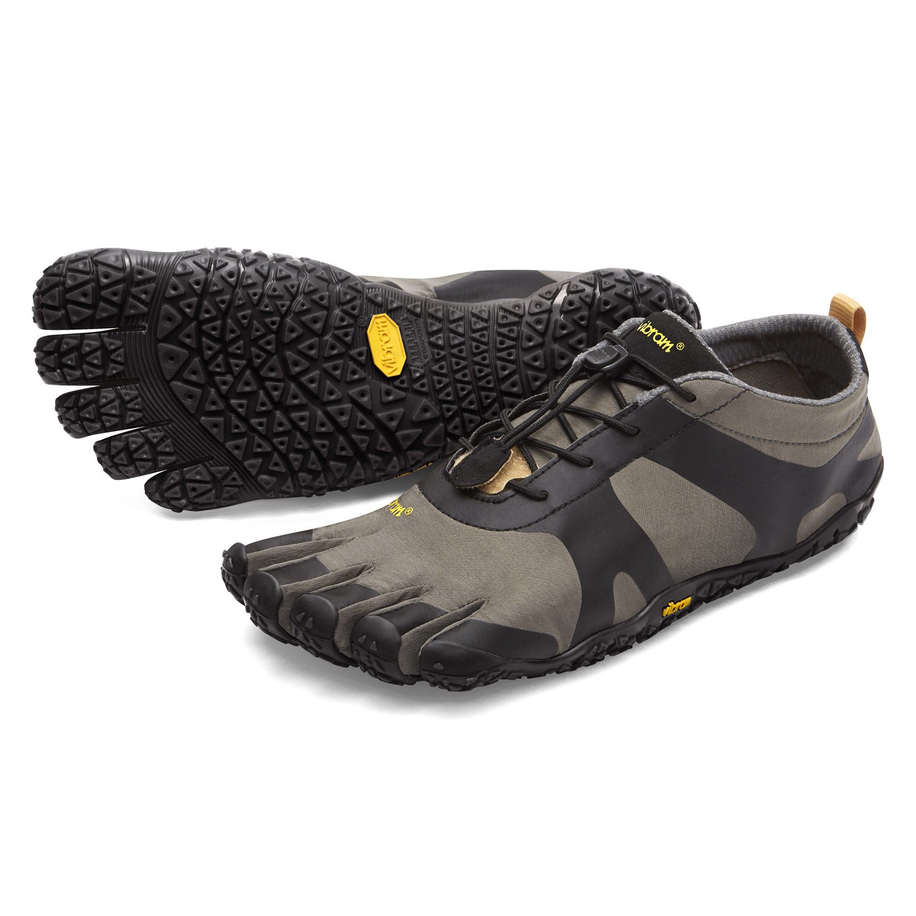Vibram 18M7101 Men's V-Alpha Five Fingers Black Fitness Trekking Trail Shoes