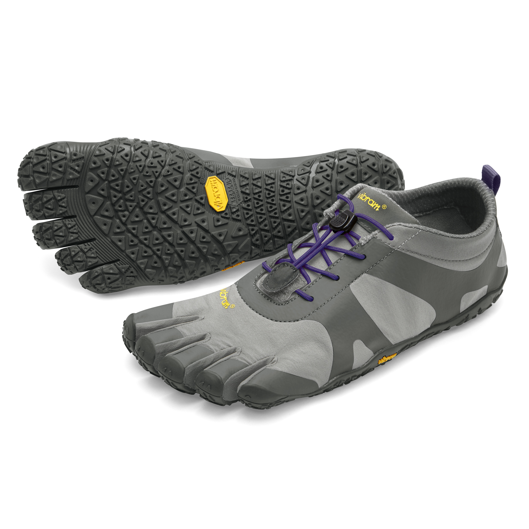 Vibram Womens V-Alpha Grey/Violet Hiking Shoe 
